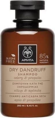 Σαμπουάν Apivita Dry Dandruff Celery & Propolis Kατά της Πιτυρίδας & της Ξηροδερμίας 250ml