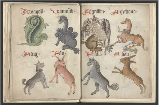 Πίνακας Helmingham herbal and bestiary (1500) 150x100cm