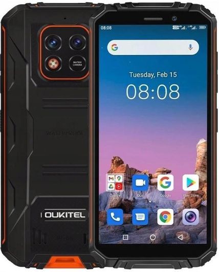 Oukitel WP18 4GB 32GB Ανθεκτικό Πορτοκαλί