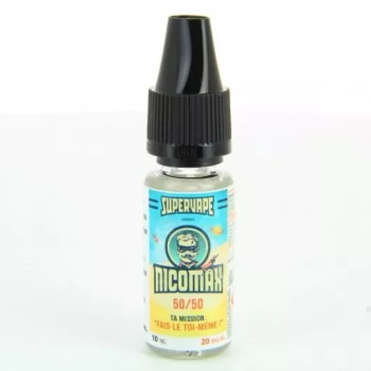 Νικοτίνη Supervape Nicomax 50/50 VG/PG 10ml 20mg