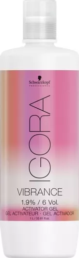 Οξειδωτικό Γαλάκτωμα Schwarzkopf Igora Vibrance Gel 6Vol 1000ml