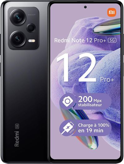 Xiaomi Redmi Note 12 Pro+ 5G NFC 8GB 256GB Midnight Black