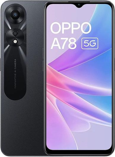 Oppo A78 5G 4GB 128GB Glowing Black