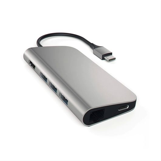 Docking Station Satechi Aluminum Multi-Port Adapter 4K Space Gray