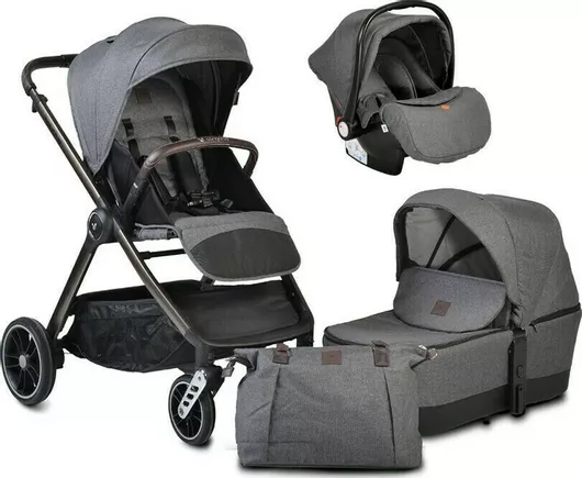 Πολυκαρότσι Μωρού Cangaroo 3 σε 1 Γκρι από Νεογέννητο