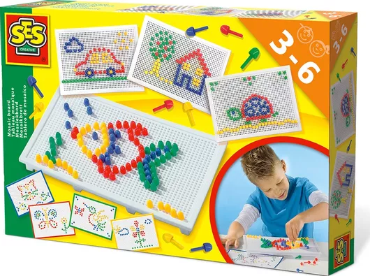 Παιδική Χειροτεχνία Ses Creative Μωσαϊκό Πίνακας για 3+ Ετών