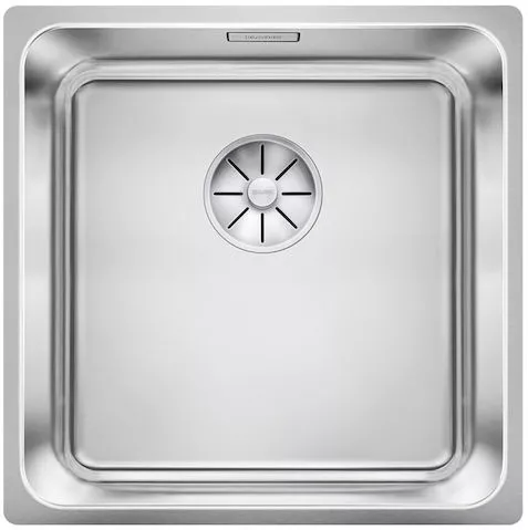 Νεροχύτης Κουζίνας Blanco Solis 340-U Ένθετος Inox Brushed 38x44cm Ασημί