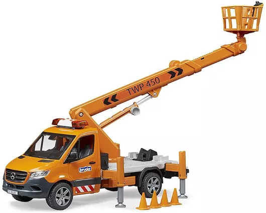 Φορτηγό / Νταλίκα Bruder Mercedes Benz Sprinter για 3+ Ετών Κίτρινο