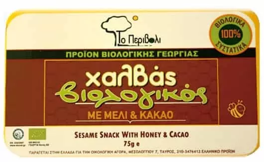 Χαλβάς με Μέλι & Κακάο Το Περιβόλι 75gr