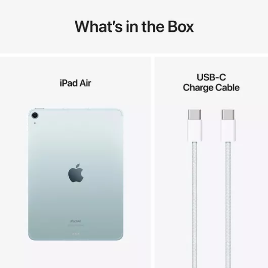 Apple iPad Air 6th Gen 2024 11" με WiFi 8GB / 256GB Μπλε