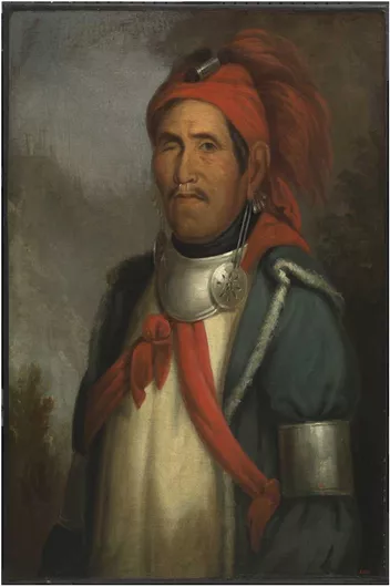 Πίνακας Tenskwatawa, Henry Inman 130x200cm