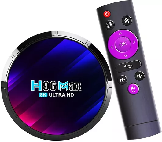 TV Box H96 Max RK3528 8K 4/32GB Wi-Fi Bluetooth Android 13