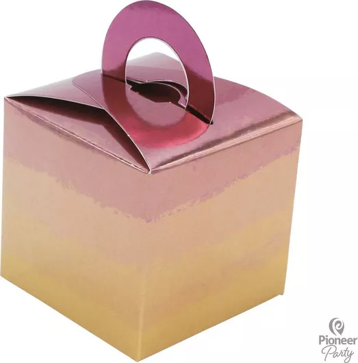 Amscan Βαρίδι Rose Gold Ombré Weight/Gift Boxes 016183 8τμχ