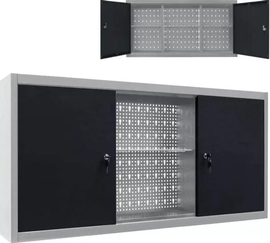 Εργαλειοφόρος vidaXL Μεταλλικός 120x19x60cm