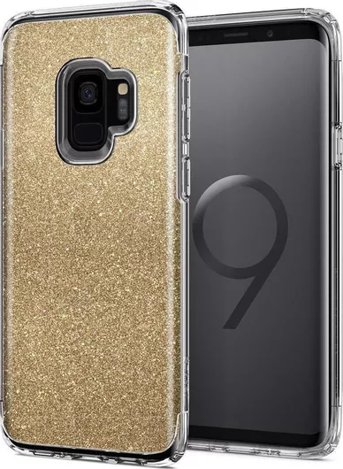 Spigen Slim Armor Back Cover Πλαστικό 1.2mm Χρυσό Galaxy S9