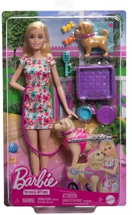Barbie Mattel Κουταβάκια με Αναπηρικό Αμαξίδιο για 3+ Ετών