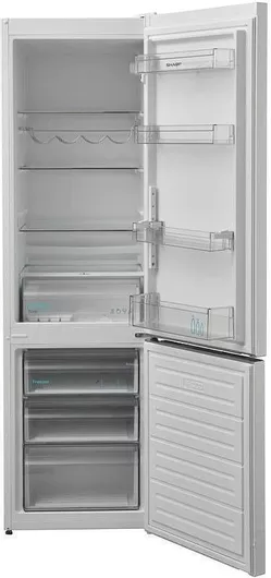 Sharp Ψυγειοκαταψύκτης 288lt NoFrost Υ180xΠ54xΒ59.5εκ. Λευκός SJ-FBB05DTXWE