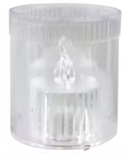 Διακοσμητικό Φωτιστικό Ρεσώ LED Μπαταρίας Διάφανο