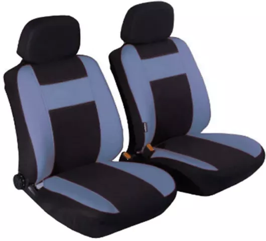 Καλύμματα Καθισμάτων Αυτοκινήτου Μπροστά Max Μαύρο / Γκρι 2τμχ