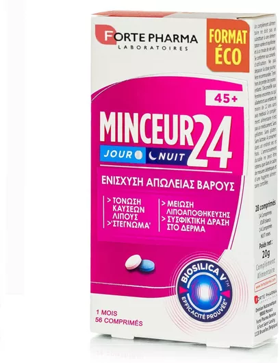 Forte Pharma Minceur 24 45+ Συμπλήρωμα για Αδυνάτισμα 56 κάψουλες