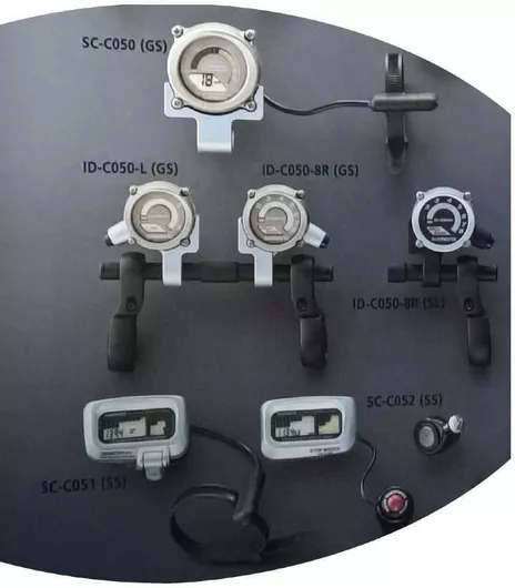 Κοντέρ Ποδηλάτου Shimano SC-C050 για C101/201 Μαύρο