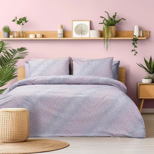 Σεντόνι Beauty Home Martin Art 12092 Μονό με Λάστιχο Σετ 3τμχ 200x105cm Γκρι