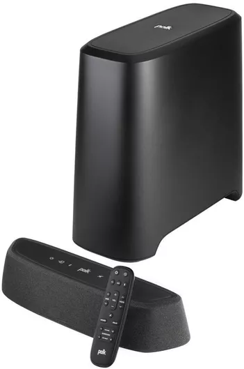 Soundbar Polk Audio MagniFi Mini AX με Ασύρματο Subwoofer & Τηλεχειριστήριο Μαύρο
