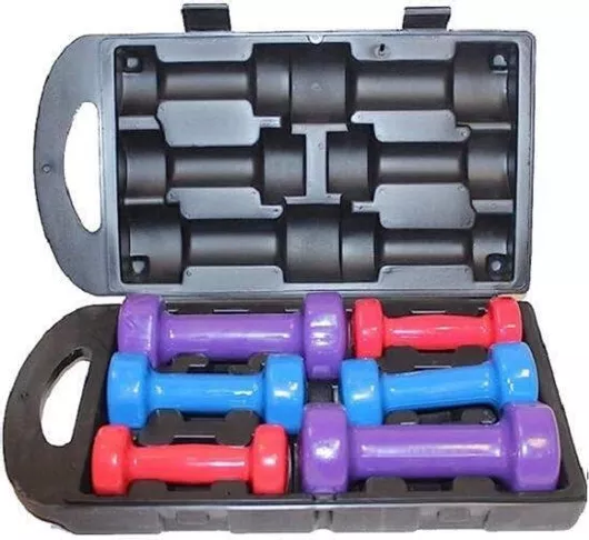 Βαράκια Βινυλίου FIT-10 Σετ 6τμχ Συνολικού Βάρους 10kg