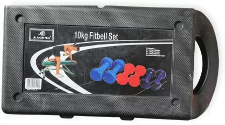 Βαράκια Βινυλίου FIT-10 Σετ 6τμχ Συνολικού Βάρους 10kg