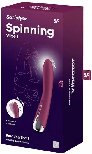 Δονητής Satisfyer Spinning Vibe 1 G-Spot Κόκκινο