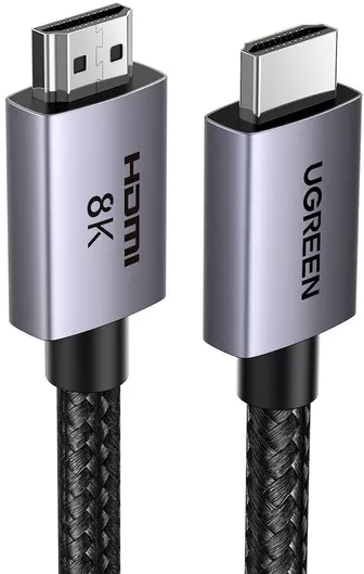 Καλώδιο HDMI 2.1 Ugreen Hd171 HDMI male σε HDMI male Γκρι 2m