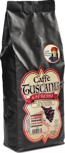Καφές Espresso New York Caffe Tuscania 1000gr σε Κόκκους