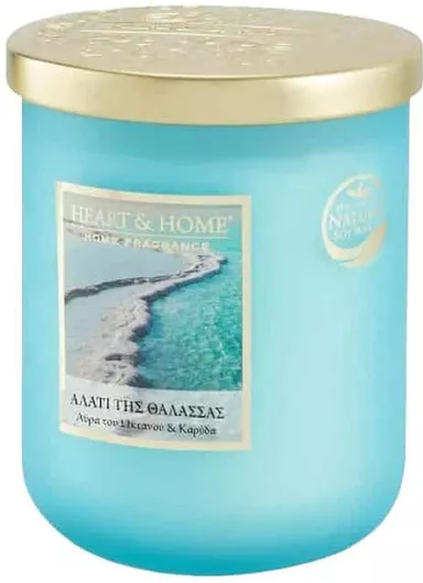 Κερί Heart & Home 276950348 Αρωματικό "Αλάτι της Θάλασσας" 320gr