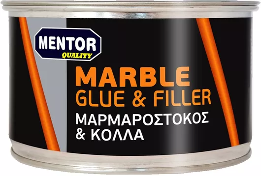 Μαρμαρόστοκος Mentor MARBLE GLUE 2 Συστατικών 200gr Λευκός