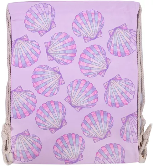 Πουγκι Πλατης Max Fashion Κοχύλια 34x44cm Πολύχρωμο