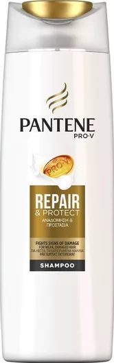 Σαμπουάν Pantene Pro-V Repair & Protect Αναδόμησης/Θρέψης για Ταλαιπωρημένα Μαλλιά 360ml