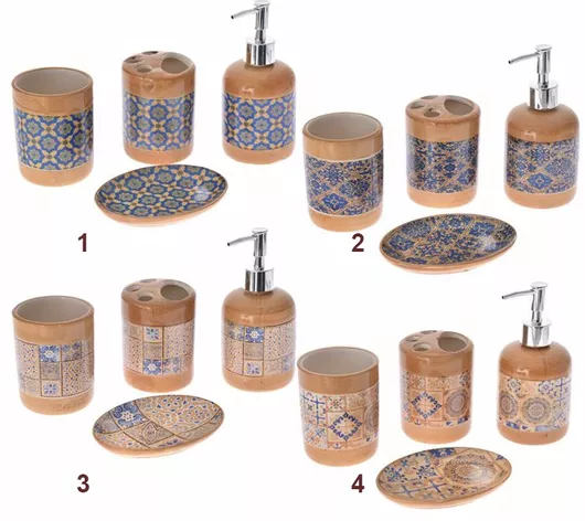 Σετ Αξεσουάρ Μπάνιου Iliadis Τυχαία Επιλογή Χρώματος