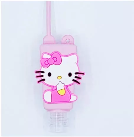 Μπρελόκ Hello Kitty για Αντισηπτικό Πλαστικό Ροζ