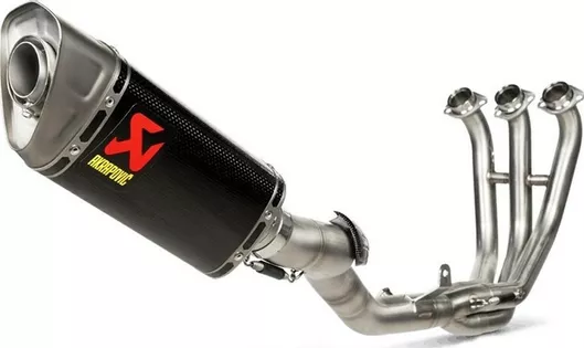 Ολόσωμη Εξάτμισης Μοτοσυκλέτας Akrapovic 3 σε 1 Evolution Line για Yamaha Tracer 9/Gt Carbon