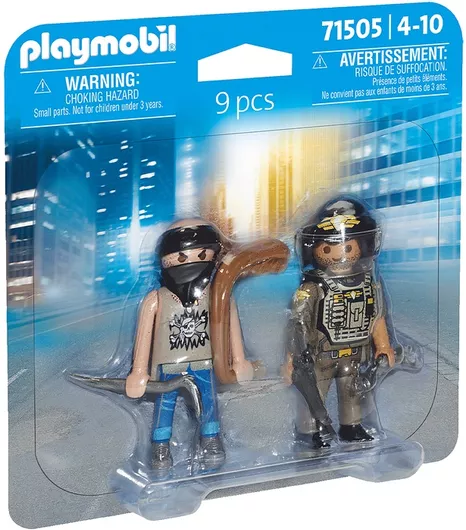 Playmobil City Action Κλέφτης και Αστυνόμος για 4-10 ετών