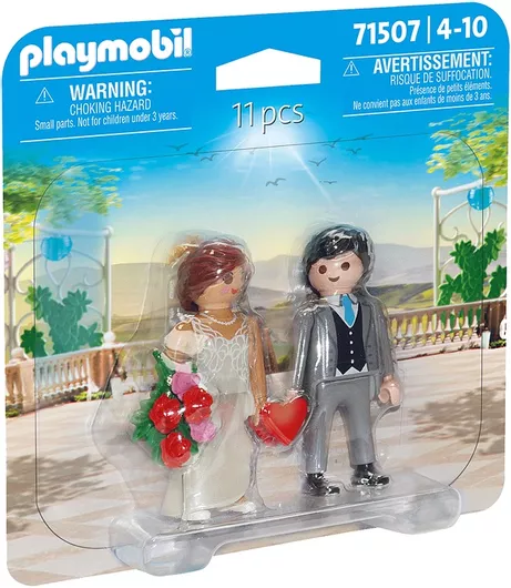 Playmobil Duo Pack Νεόνυμφοι για 4-10 ετών