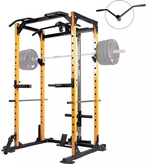 Power Rack Skygym Cage Squat Κίτρινο