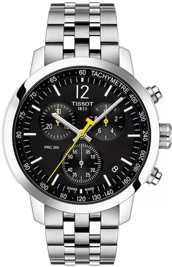 Ανδρικό Ρολόι Tissot με Μεταλλικό Μπρασελέ Ασημί