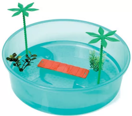 Ενυδρείο Ερπετών Georplast Χελωνιέρα 26x26x7.5cm