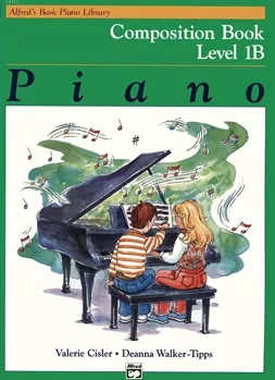 Μέθοδος Εκμάθησης για Πιάνο Alfred Music Publishing "Alfred's Basic Piano Library-Composition Book-Level 1B"