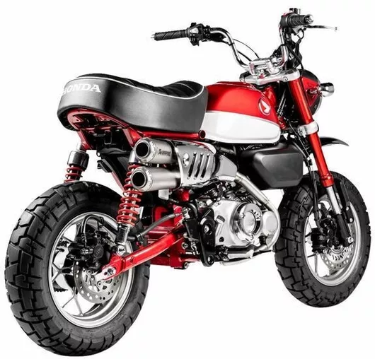 Τελικό Εξάτμισης Μοτοσυκλέτας Akrapovic Slip On για Honda Z 125 Monkey Titanium