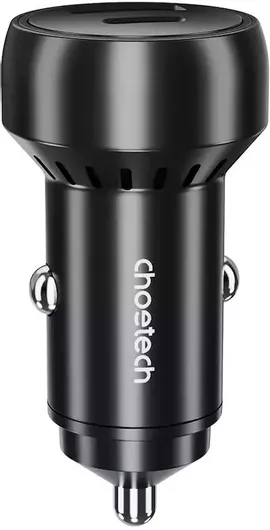 Φορτιστής Αυτοκινήτου Choetech TC0014 με μία Θύρα USB Μαύρο