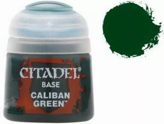 Χρώμα Μοντελισμού Citadel 21-12 Caliban Green Base 12ml Πράσινο