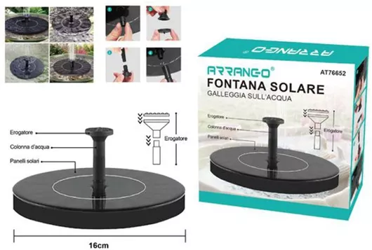 Συντριβάνι Arrango Ηλιακό Μαγικό