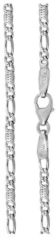 Αλυσίδα Tasoulis Jewellery 41140-TJ2 από Χρυσό 14K Λευκό